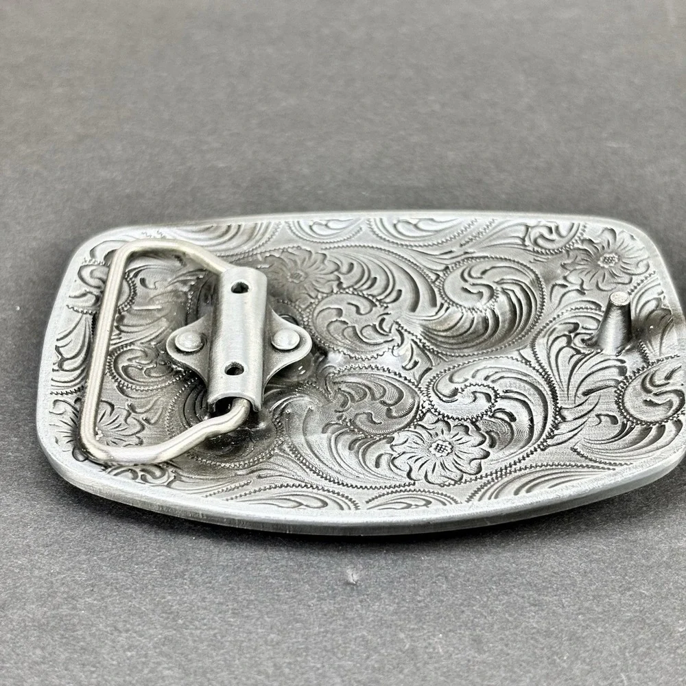 America Second Amendment Belt Buckle 2A,‎ 2nd, Freedom, Guns Antique Silver Tone